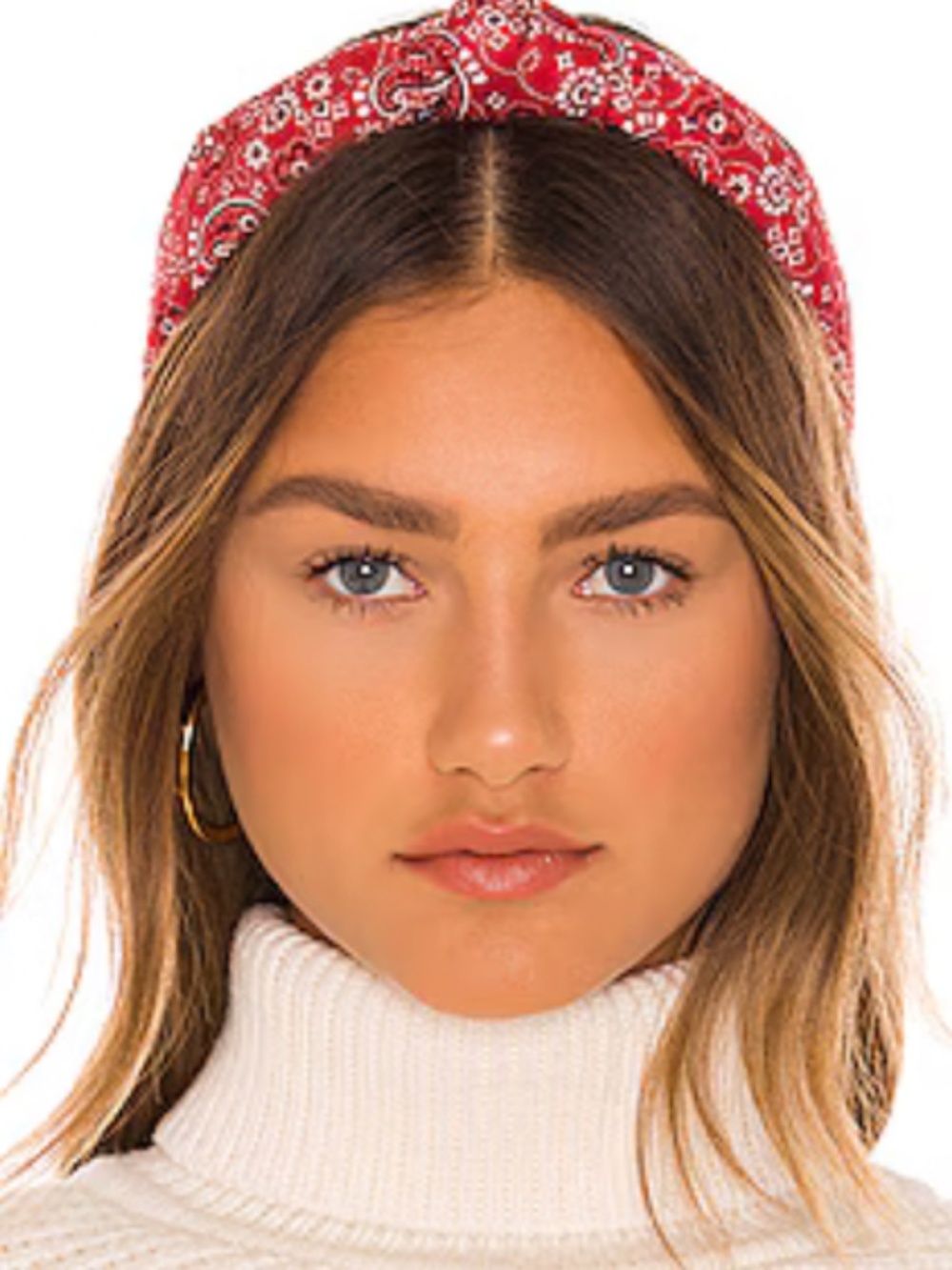 Bandana Slim Knotted Headband by Lele Sadoughi